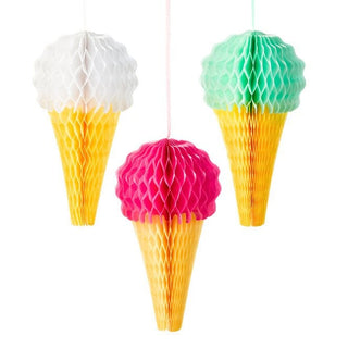 Ice Cream Cone Honeycombs 